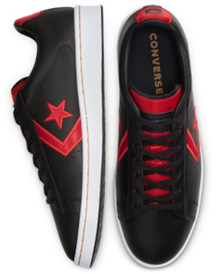 Converse Pro Leather 'Black Red White' 168871C Shop Converse Pro Leather 'Black Red White' 168871C