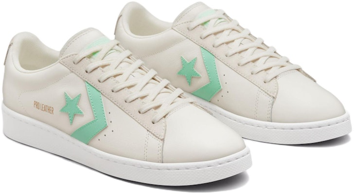 Converse Cons Pro Leather Low 'Seasonal Beige Green' A02525C Order Converse Cons Pro Leather Low 'Seasonal Beige Green' A02525C