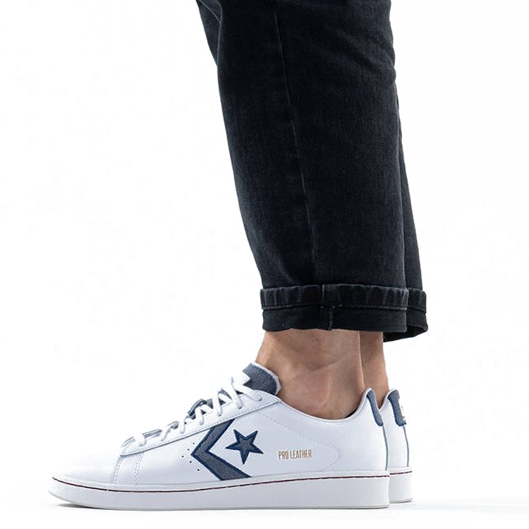 Sizing コンバース プロレザー 白/青 168787C