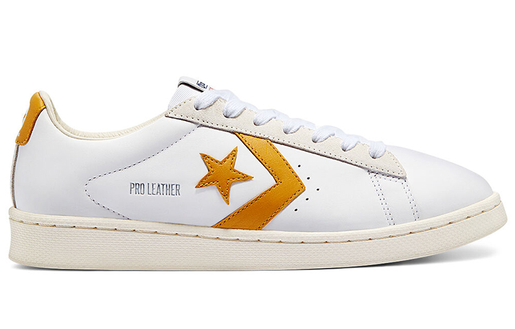 Converse Pro Leather Low Top 'White Yellow' 圖 2