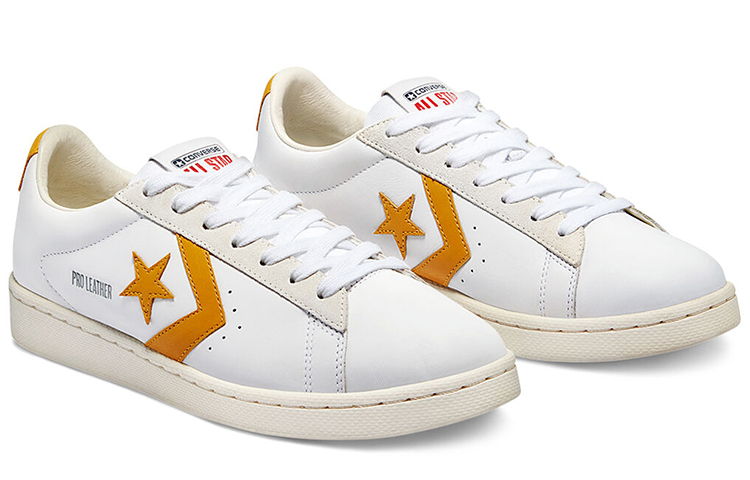 Converse Pro Leather Low Top 'White Yellow' 圖 3