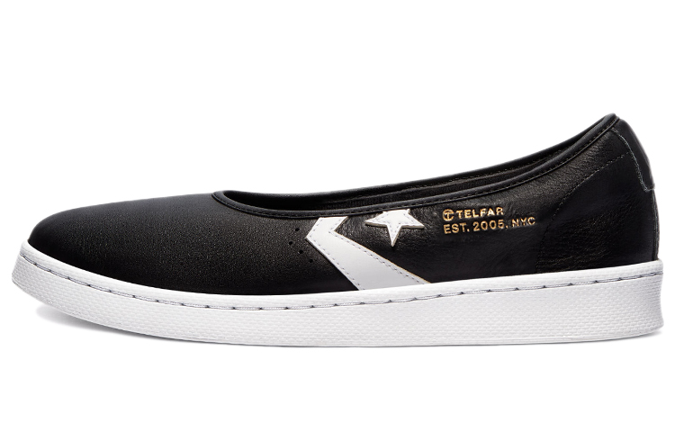 Converse Cons Pro Leather Slip-On 'Black and White' 172322C