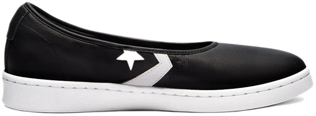 Converse Cons Pro Leather Slip-On ''Zwart en Wit'' 172322C Order Converse Cons Pro Leather Slip-On ''Zwart en Wit'' 172322C