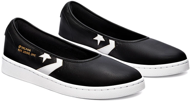 Converse Cons Pro Leather Slip-On ''Zwart en Wit'' 172322C Lookbook Converse Cons Pro Leather Slip-On ''Zwart en Wit'' 172322C