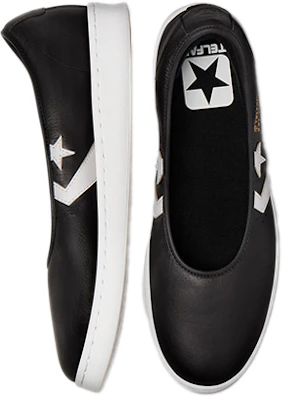 Converse Cons Pro Leather Slip-On ''Zwart en Wit'' 172322C Purchase Converse Cons Pro Leather Slip-On ''Zwart en Wit'' 172322C