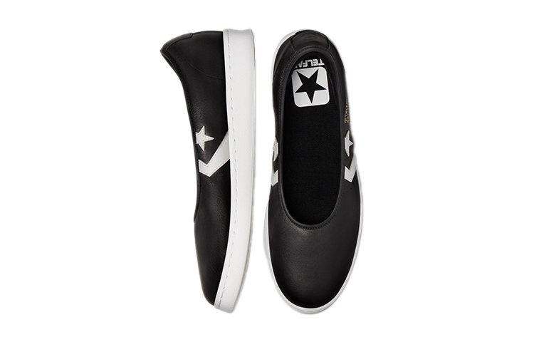 Converse Cons Pro Leather Slip-On 'Black and White' 圖 5