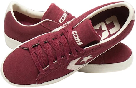 컨버스 CONS 프로 레더 벌크 프로 스웨이드 로우 '체리 비전' A02953C Shop 컨버스 CONS 프로 레더 벌크 프로 스웨이드 로우 '체리 비전' A02953C