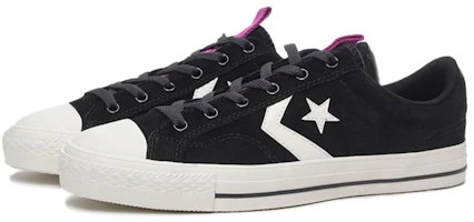 Order 匡威 Cons Star Player 潮流復古 低筒休閒板鞋 男女同款 黑色