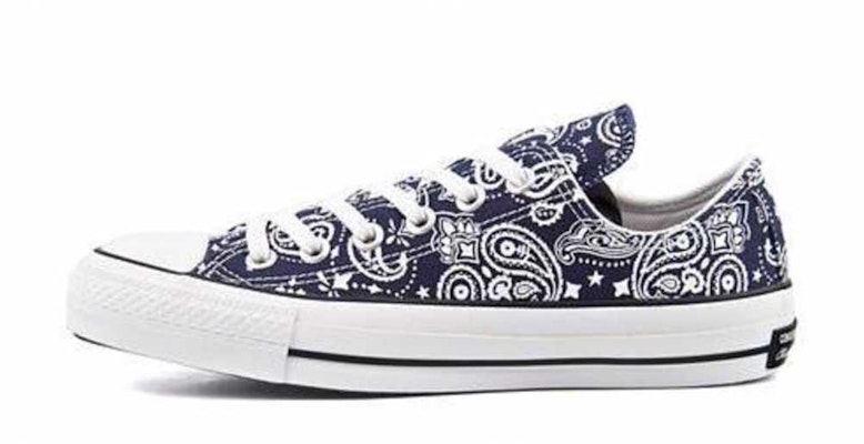 Converse Convers All Star 100 Bandana OX 'Navy' 1CK751 Buy Converse Convers All Star 100 Bandana OX 'Navy' 1CK751