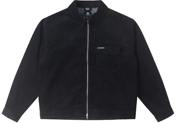 匡威灯芯绒徽标复古长袖夹克 10025260-A03 Order 匡威灯芯绒徽标复古长袖夹克 10025260-A03