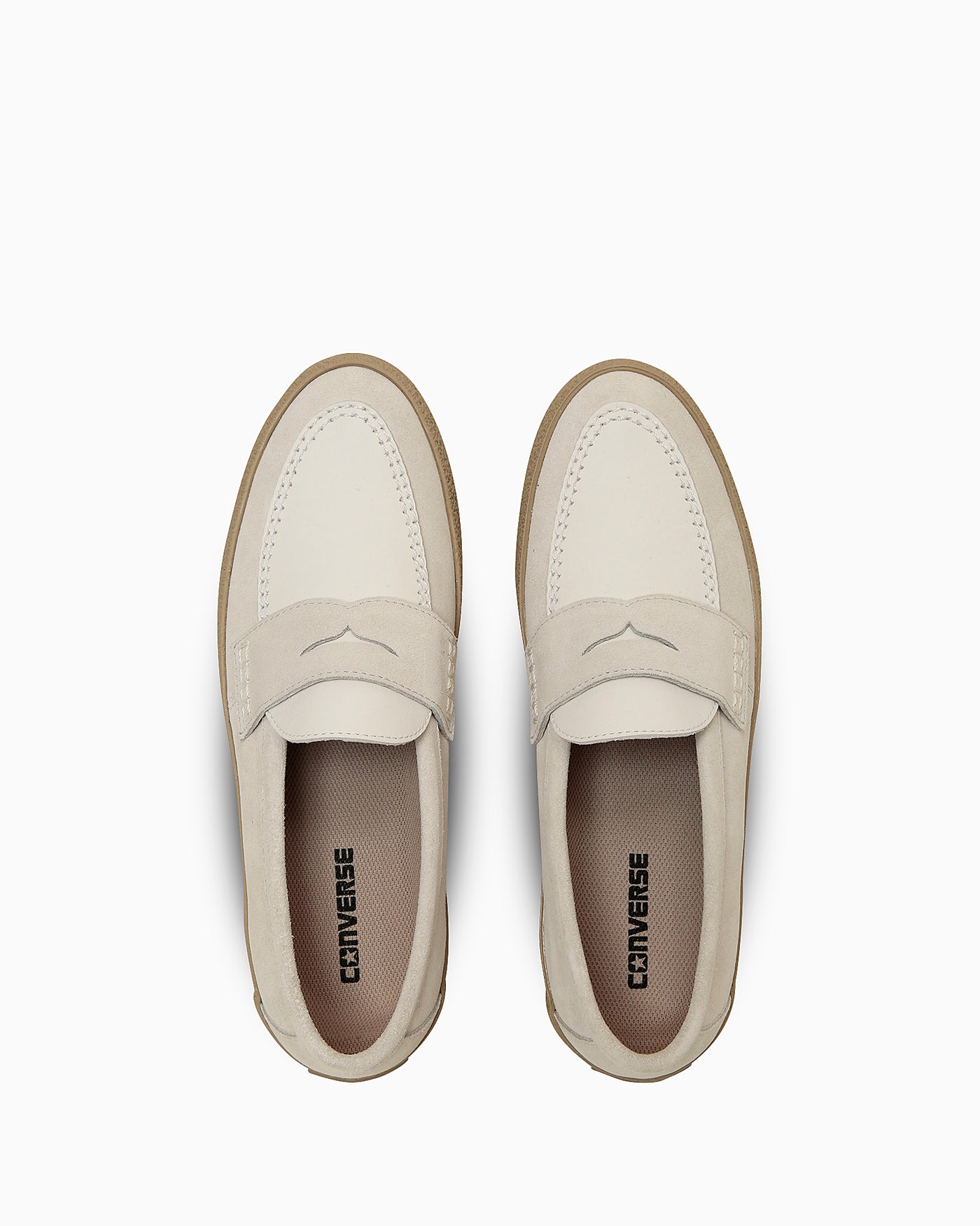 Shop Converse CS Loafer II Slip-On Sneakers Beige/Putih Casual. 33701871