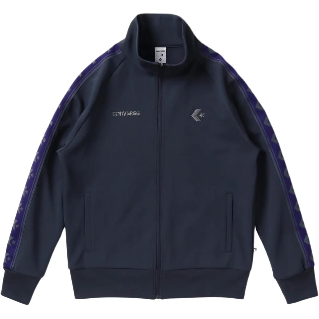 Converse CS Track Navy Blue Zip-Up Jacket Long Sleeve Casual Outerwear 4589871702-177
