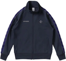 Converse CS Track Navy Blue Zip-Up Jacket Long Sleeve Casual Outerwear 4589871702-177 Converse CS Track Navy Blue Zip-Up Jacket Long Sleeve Casual Outerwear 4589871702-177