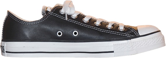 Converse CT All Star Low Top Leather 'Black' 107348 Converse CT All Star Low Top Leather 'Black' 107348