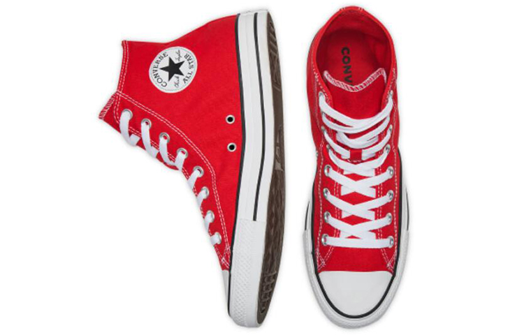 Lookbook Converse CTAS HI Rosso Università ''Nero'' 167069C
