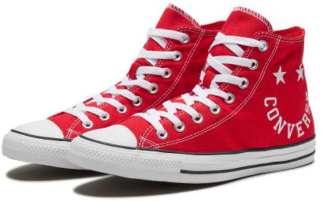 Converse CTAS HI Rosso Università ''Nero'' 167069C Shop Converse CTAS HI Rosso Università ''Nero'' 167069C