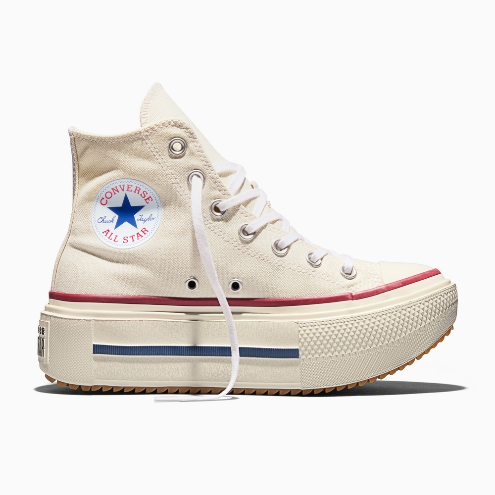Order Converse CTAS Lift Double Stack Hi Egret/Egret Casual Shoes A16719C