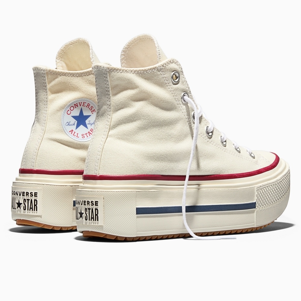 Details for Converse CTAS Lift Double Stack Hi Egret/Egret Casual Shoes A16719C
