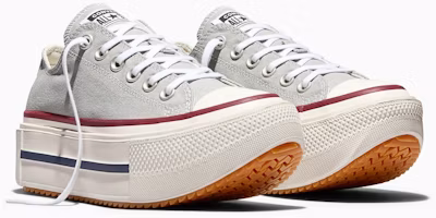 CONVERSE CTAS Lift Double Stack Ox Grey Area Casual Shoes A16065C CONVERSE CTAS Lift Double Stack Ox Grey Area Casual Shoes A16065C