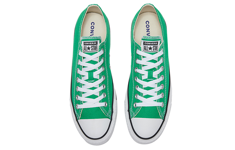 Lookbook 匡威 Chuck Taylor All Star 耐磨防滑 低筒 帆布鞋 男女同款 草地綠