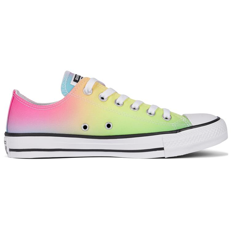 Order Converse Ctas Ox Multicolore ''Blanc Vert Rose'' 168368C