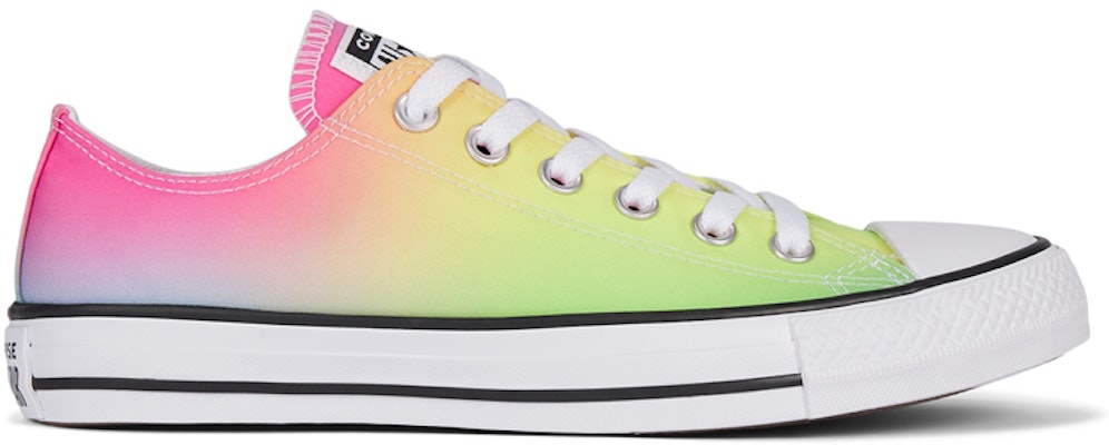 Converse Ctas Ox Multi-Color 'White Green Pink' 168368C Order Converse Ctas Ox Multi-Color 'White Green Pink' 168368C