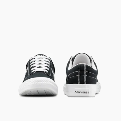Converse Day One Classic Ox Hitam/Putih Kasut Kasual A15625C Details for Converse Day One Classic Ox Hitam/Putih Kasut Kasual A15625C