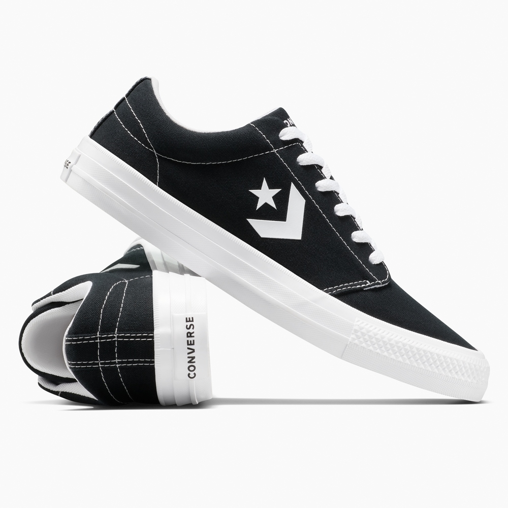 Sizing Converse Day One Classic Ox Hitam/Putih Kasut Kasual A15625C