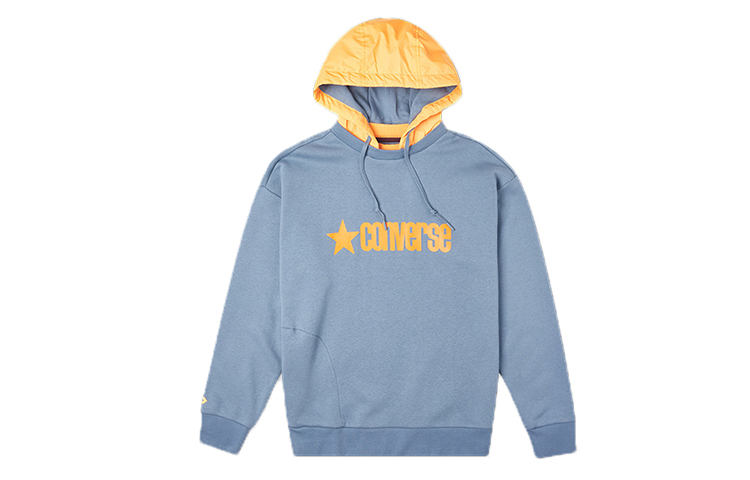 Converse Detachable Hoodie Pullover Sweatshirt Blue 10019968-A06