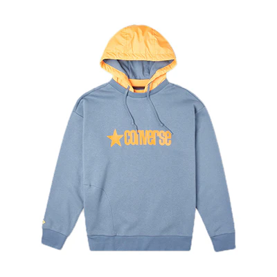 Converse Detachable Hoodie Pullover Sweatshirt Blue 10019968-A06