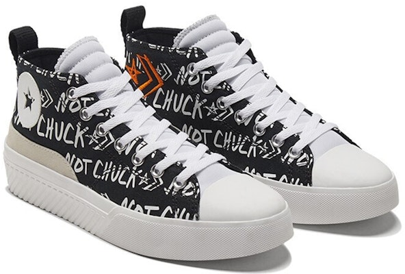 Converse Digital Terrain UNT1TL3D Mid 'Not A Chuck - Hitam' 170142C Lookbook Converse Digital Terrain UNT1TL3D Mid 'Not A Chuck - Hitam' 170142C