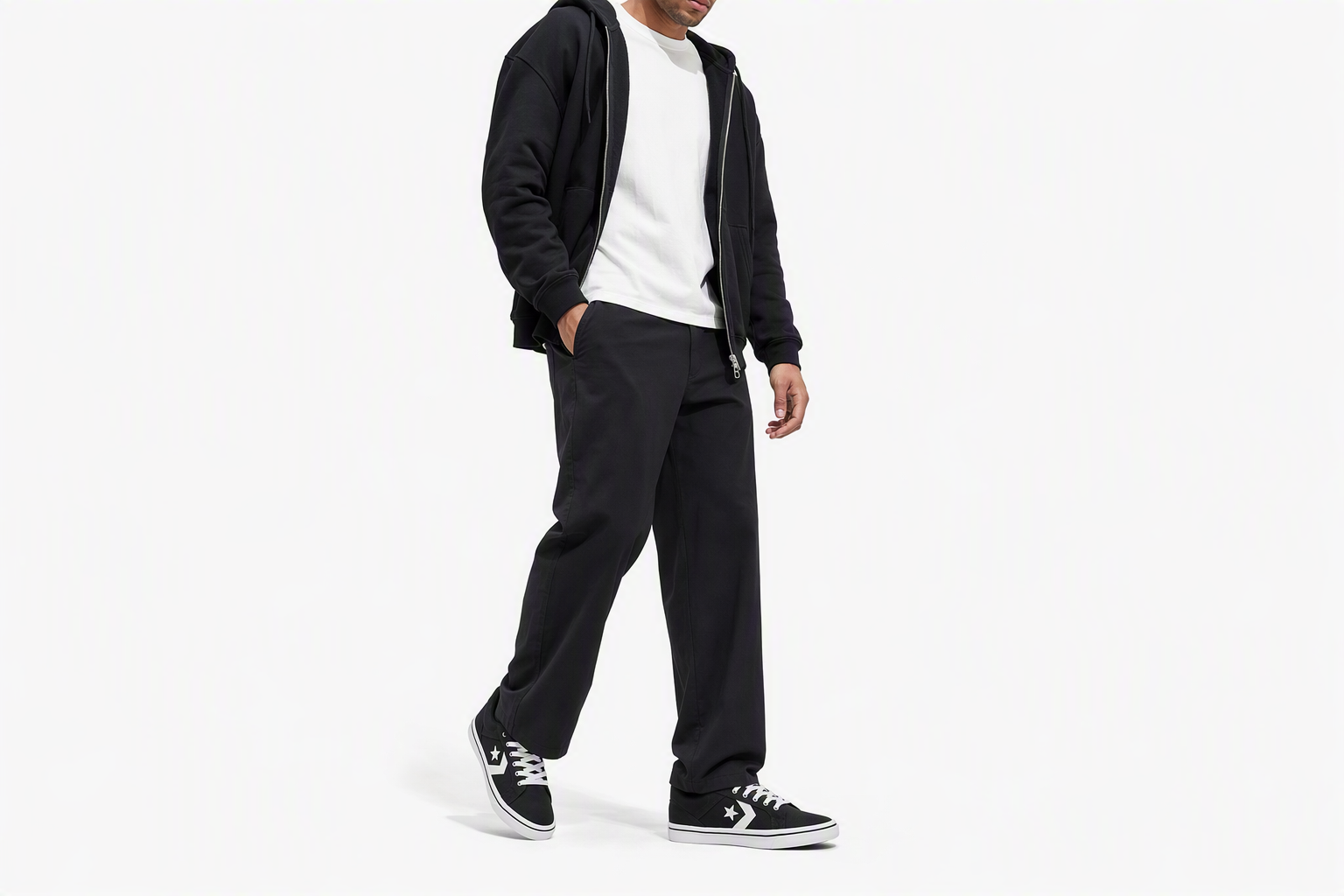 Order Converse EL Distrito 2.0 低筒 帆布鞋 男女兩用 黑色