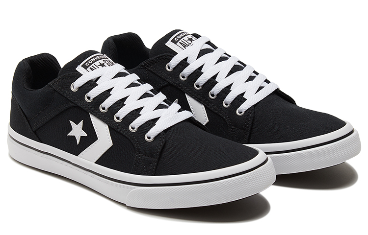 Shop Converse EL Distrito 2.0 低筒 帆布鞋 男女兩用 黑色
