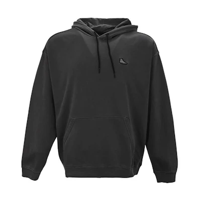 Converse Embroidered Logo Pullover Hoodie Unisex Black 10025456-A03