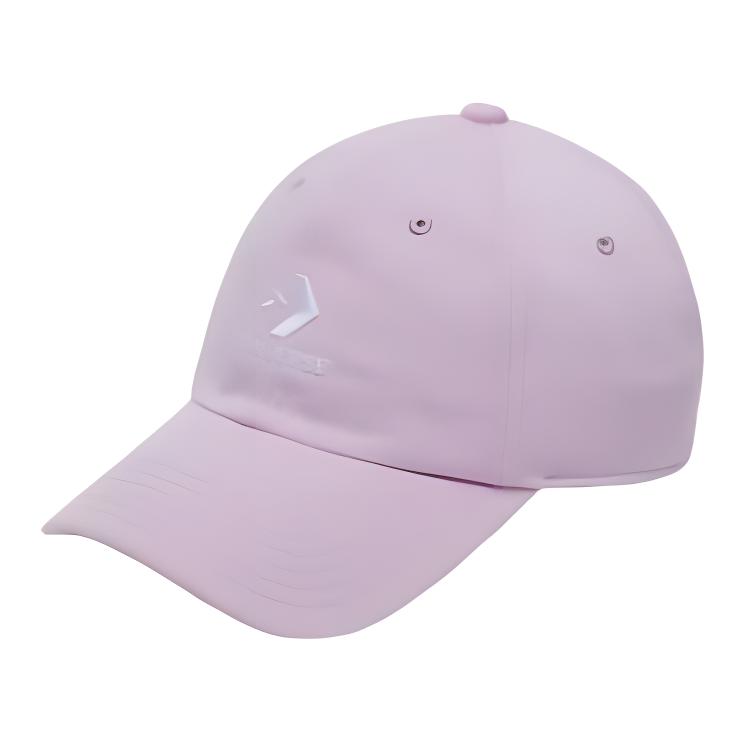 Converse Embroidered Star Chevron Purple Polyester Cap Unisex Adjustable Hat 10022131-A23