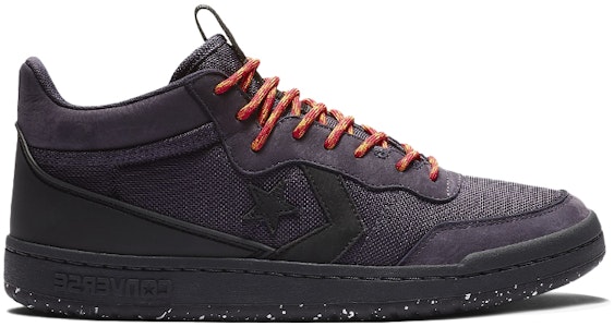 匡威 Fastbreak 中筒 麂皮 鞋 男女同款 紫黑 Order 匡威 Fastbreak 中筒 麂皮 鞋 男女同款 紫黑