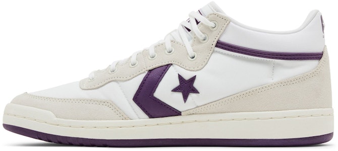 匡威Cons Fastbreak Pro 舒適百搭 防滑耐磨 板鞋 男女同款 白灰紫 Lookbook 匡威Cons Fastbreak Pro 舒適百搭 防滑耐磨 板鞋 男女同款 白灰紫