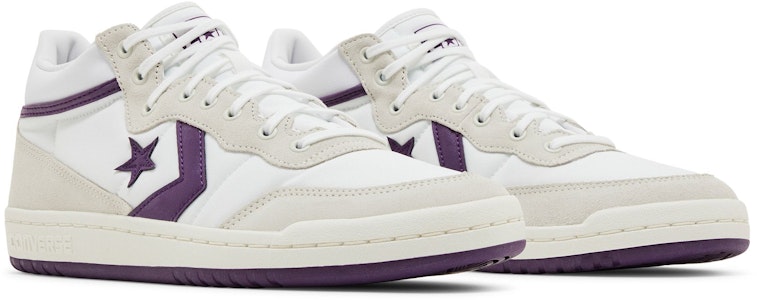 匡威Cons Fastbreak Pro 舒適百搭 防滑耐磨 板鞋 男女同款 白灰紫 Cheap 匡威Cons Fastbreak Pro 舒適百搭 防滑耐磨 板鞋 男女同款 白灰紫