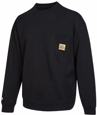 Converse 花卉小標誌黑色圓領長袖衫 10024165-A02 Buy Converse 花卉小標誌黑色圓領長袖衫 10024165-A02