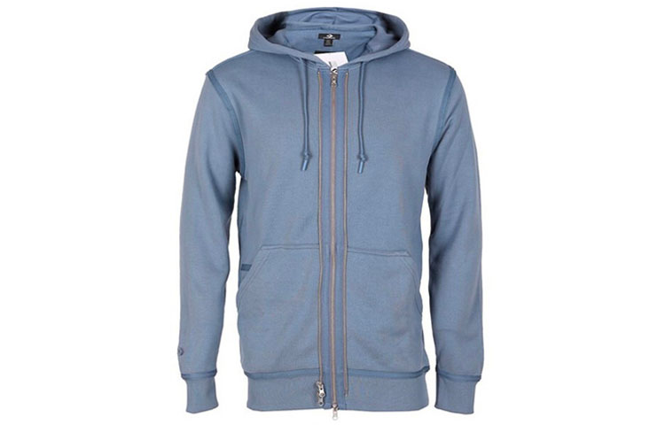 Converse Full-Zip Hoodie Jacket Casual Sportswear - Blue 10019463-A08