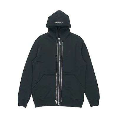 Converse Full-Zip Hoodie Jacket for Men in Black 10019463-A01