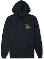 Converse FW22 Black Hoodie with Mountain Print and Drawstring Design 10025050-A01 Converse FW22 Black Hoodie with Mountain Print and Drawstring Design 10025050-A01