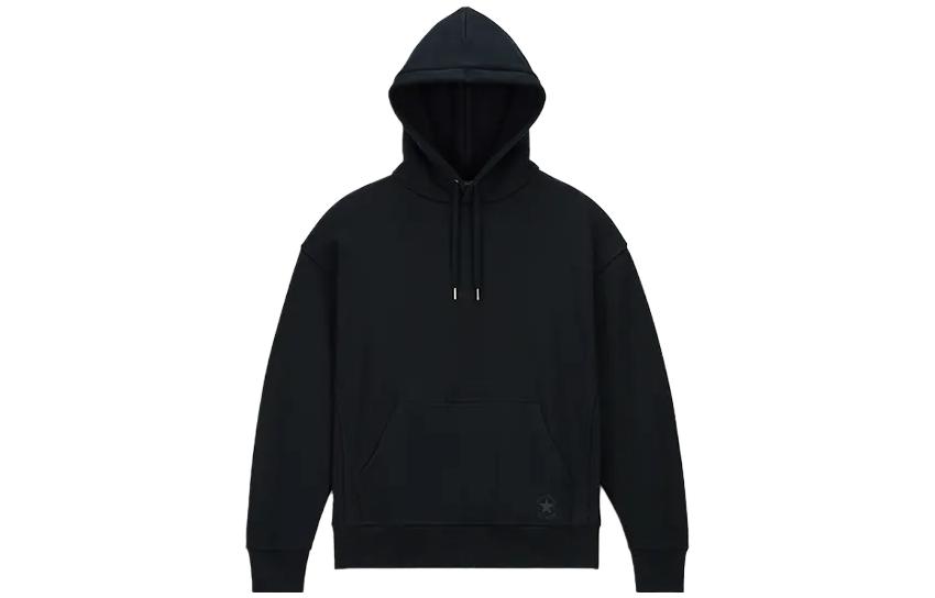 Converse FW23 Gold Label Hoodie Unisex Black - Oversized Fit 10025917-A01