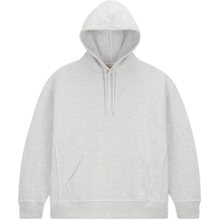 Converse FW23 Gold Label Oversized Hoodie Unisex Light Gray 10025917-A02
