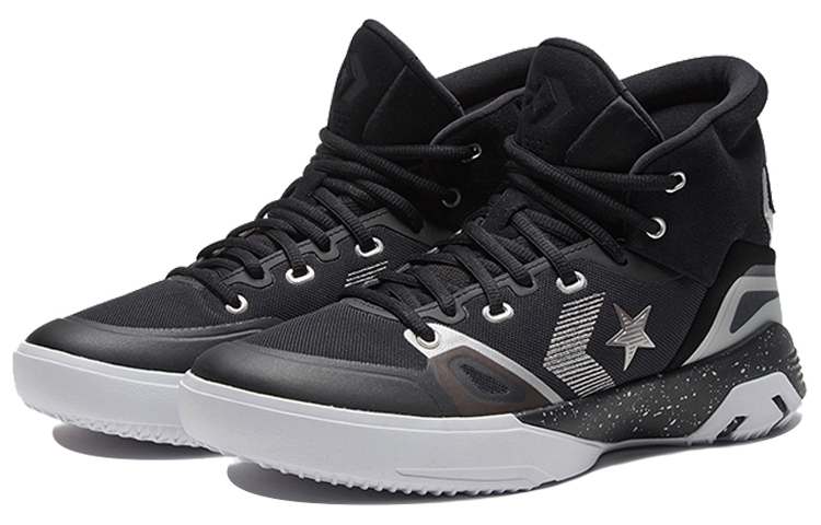 Shop Converse G4 Tinggi 'Hitam Perak Tulen' 166324C