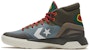 Kasut Bola Keranjang Converse G4 High Top Hijau Gelap 168791C