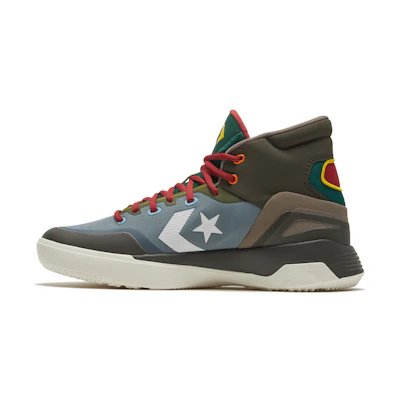 Converse G4 High Top Basketball Shoes dark green
