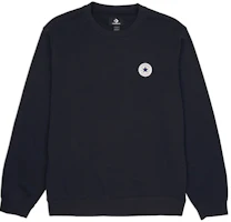 Converse Go-To Chuck Taylor Unisex Black Long Sleeve Casual Sweatshirt 10027001-A01 Converse Go-To Chuck Taylor Unisex Black Long Sleeve Casual Sweatshirt 10027001-A01
