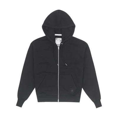Converse Gold Standard Black Hoodie Jacket Unisex Casual Streetwear 10026899-A02