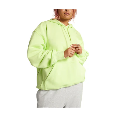Converse Gold Standard Oversized Green Hoodie Unisex Pullover Long Sleeve 10025917-A05